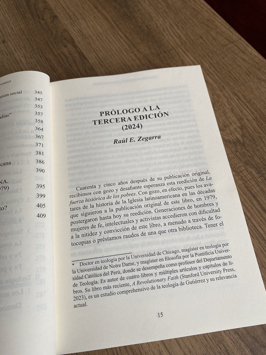 Ayer fue un día bonito. Sin querer, coincidieron dos alegrías: visitar a Gustavo después de varias semanas y recibir la primera copia de la nueva edición de “La fuerza histórica de los pobres”, en la cual, además, pude escribir el nuevo prólogo 🎉🤓🎉