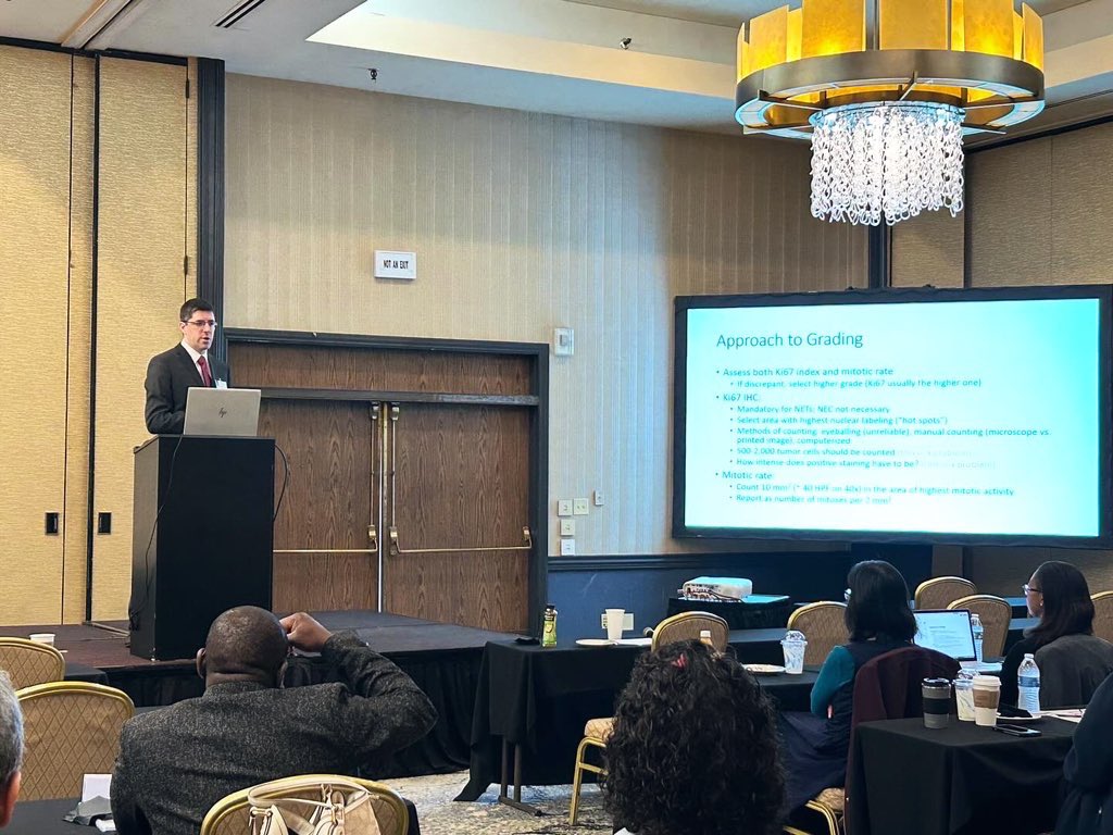 Indiana Association of Pathologists (@indianapath) on Twitter photo Dr. Gonzalez (<a href="/RaulSGonzalezMD/">Raul S. Gonzalez, MD</a>), <a href="/EmoryPathology/">Emory University Department of Pathology</a> Dir. of GI Pathology, is presenting on Digestive Tract Neuroendocrine Neoplasia: What to Know in 2024 at the 74th <a href="/IndianaPath/">Indiana Association of Pathologists</a> 2024 Spring Slide Seminar! #gipath Dr. Gonzalez (<a href="/RaulSGonzalezMD/">Raul S. Gonzalez, MD</a>), <a href="/EmoryPathology/">Emory University Department of Pathology</a> Dir. of GI Pathology, is presenting on Digestive Tract Neuroendocrine Neoplasia: What to Know in 2024 at the 74th <a href="/IndianaPath/">Indiana Association of Pathologists</a> 2024 Spring Slide Seminar! #gipath