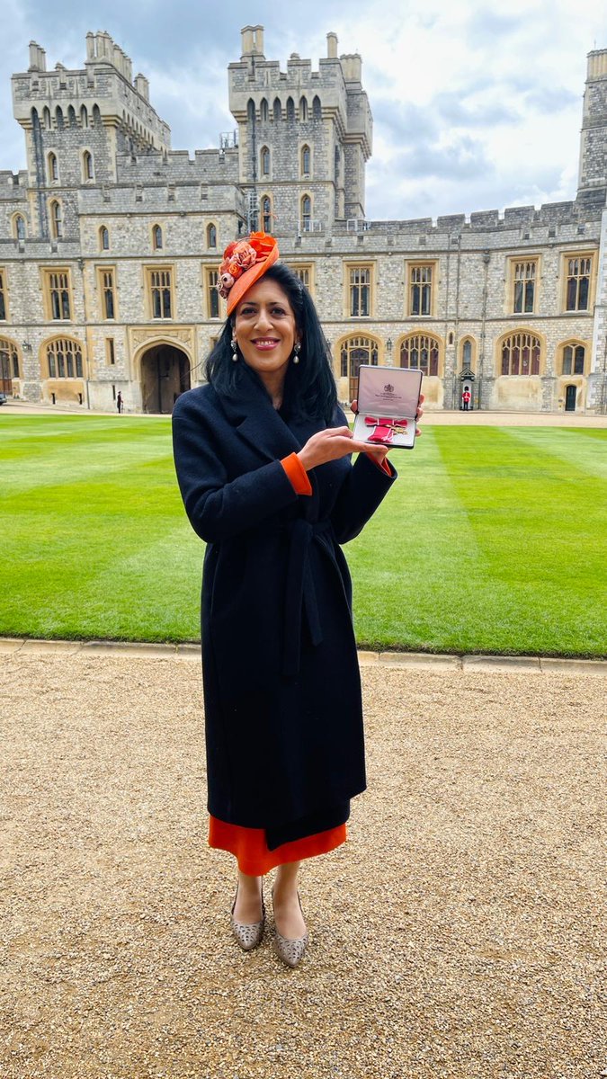 On Tuesday, the Zaidi clan went up to Windsor Castle for my OBE investiture. Hoping this award can help raise awareness of certain campaigns at a time of zero political & media bandwith for some crises.