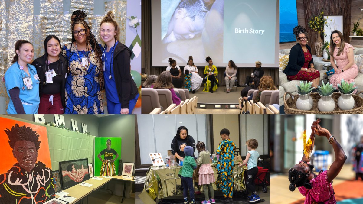 Swedish recently hosted the second annual #BlackMaternalHealthWeek conference, organized by the JUST Birth Network. It was a powerful event celebrating Black culture and emphasizing #mentalhealth and #wellbeing. Learn more: swedishnw.org/6013YJYAv