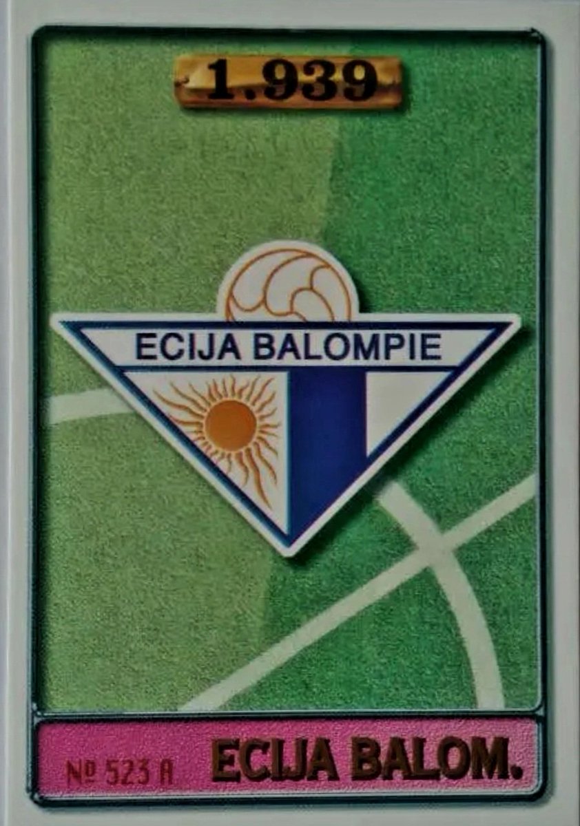 Si te digo Écija Balompié... ¿qué primer futbolista te viene a la cabeza?

#cromosvintage #cromos #cromosdefutbol