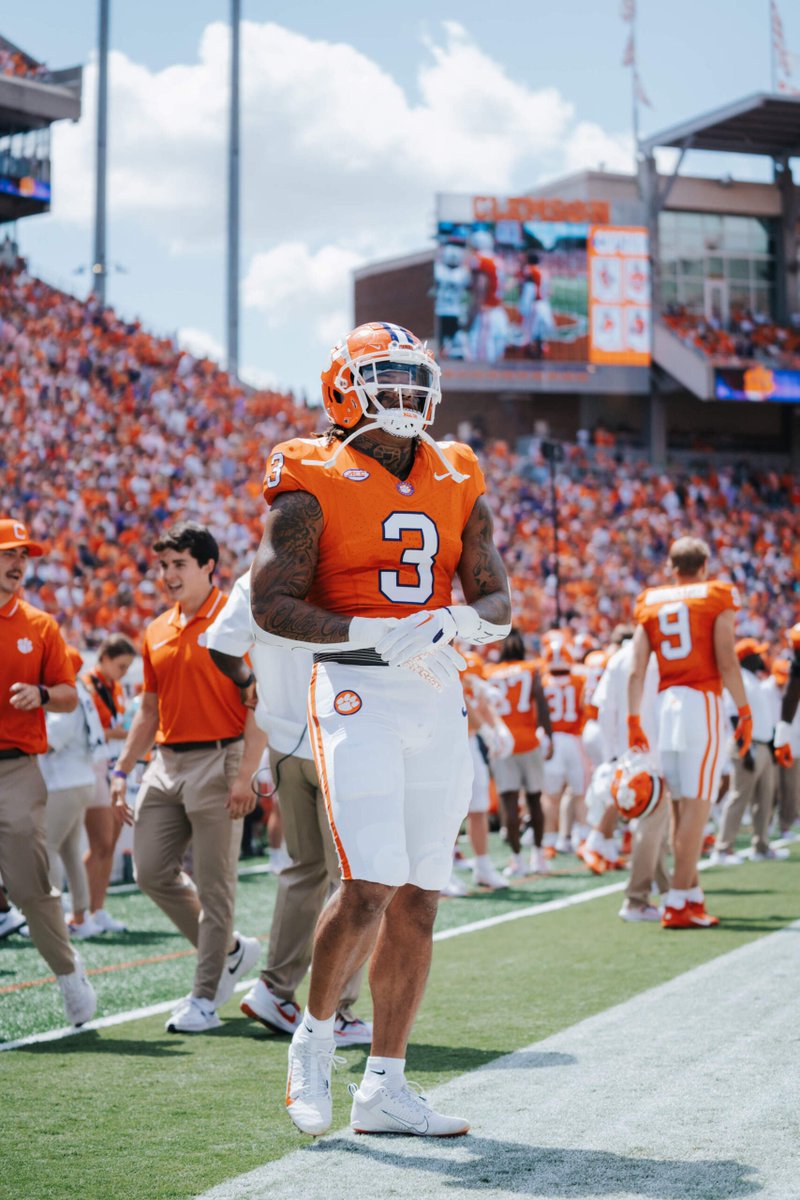 What a journey for Xavier Thomas. Battled injuries, mental health, sickness, almost had to quit football entirely, and now he's  headed to the League. One of my favorite Clemson draft picks ever.