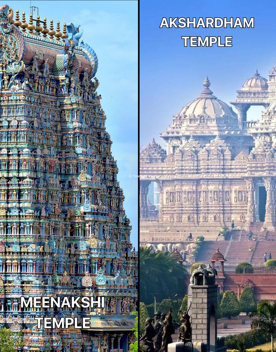 What’s one common thing between Akshardham, Somnath, Meenakshi & Sun Temple?

Not the purity, energy, or Gods. It’s the colossal 'Hindu' Architecture; Hindu Temples hold universe's mystery in its architecture.

So let's experience Hinduism’s Alternative wonders of the world…