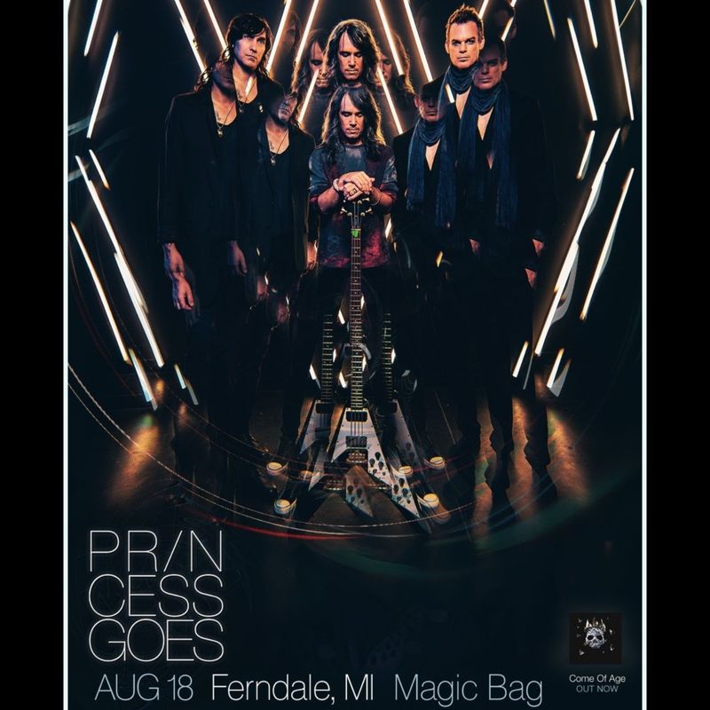 🖤On sale now at the Magic Bag🖤 The Magic Bag Presents Princess Goes @PrincessGoes_ Sun, Aug 18 | Tix: $37 adv. | 7 pm | All Ages Ticket Link: tinyurl.com/5c2h45ye #PrincessGoes #PreSaleTickets #TheMagicBag #TagTheBag #Ferndale #Shimmer