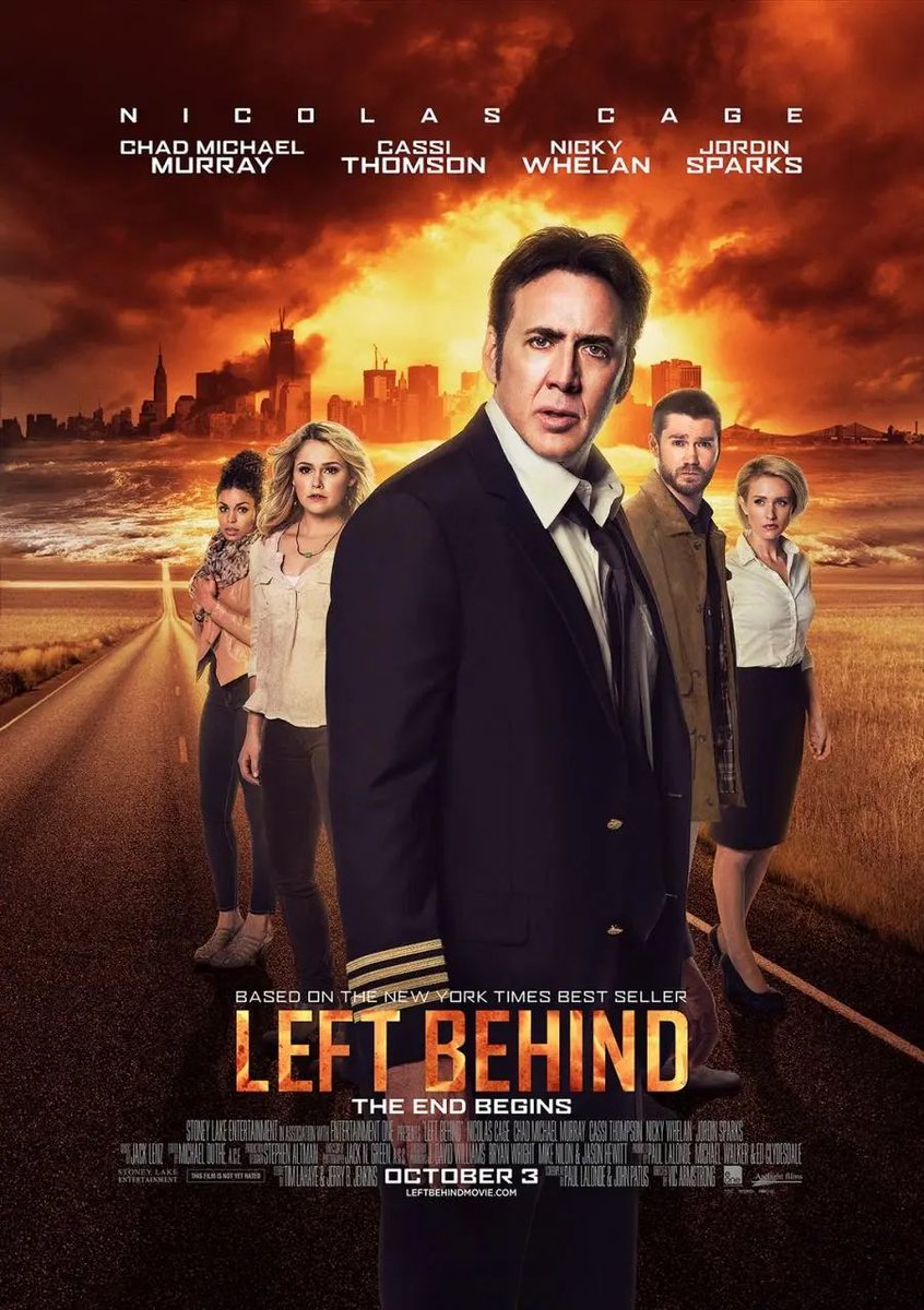 I think I’d be left behind. Which I’m cool with! 
#LeftBehind
#NowWatching 
#TheLongerTheBetterList