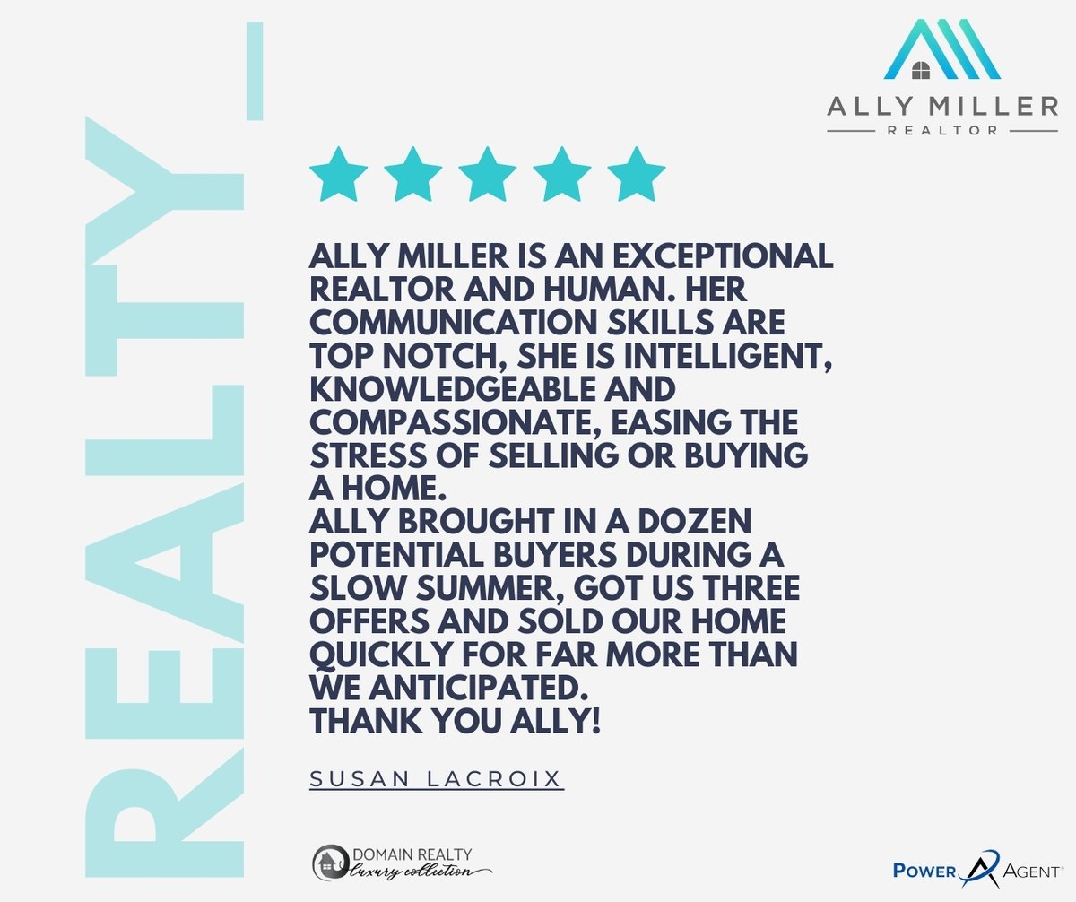 🌟 Thank You for the Great Review! 🌟  

🌐AllyAgent.com   

#luxuryhomes #buyersagent #realestatelife #newhome #miami #southflorida #homeforsale #mortgage #realtors #newlisting #homesforsale #investment #undercontract #realestatetips #tampa #movetoflorida #homebuying