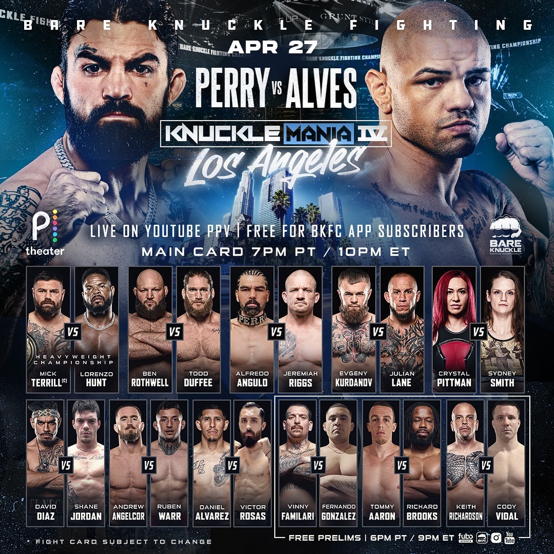 Esta noche estaré comentando el main card de #Knucklemania4 con @leviluna21 en @StarPlusLA 

Los Knucklemania son los eventos premium de bareknuckle, hoy pelean Mike Perry, Lorenzo Hunt y El Perro Angulo 

23:00 🇦🇷🇺🇾
22:00 🇨🇱🇩🇴🇧🇴🇻🇪🇵🇾
21:00 🇨🇴🇵🇪🇪🇨🇵🇦
20:00 🇲🇽🇳🇮🇬🇹🇸🇻🇨🇷🇭🇳