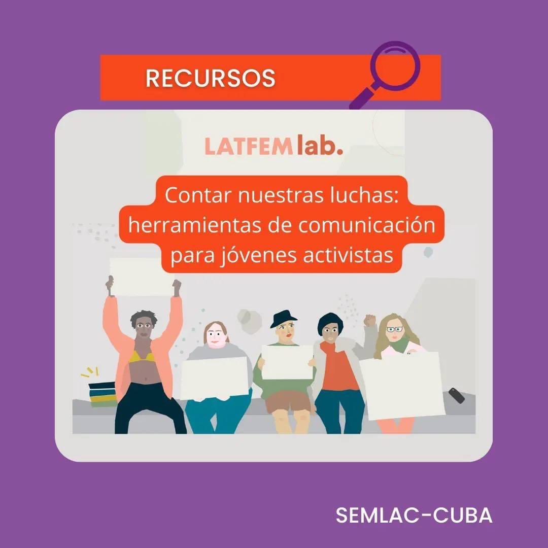 semlaccu's tweet photo. 📢¿Quieres que tu mensaje llegue a más personas y tenga mayor impacto?
📲 @latfemnoticias , la red de medios digitales feministas de América Latina y el Caribe, ofrece un taller virtual, gratuito y autoadministrado donde aprenderás:
#Comunicación #Activismo #LATFEM #SEMlacCuba https://t.co/Vco7TybUm1