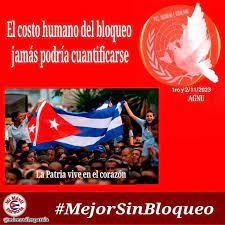 #EliminaElBloqueo
#CubaVsTerrorismo
#UnidosXCuba