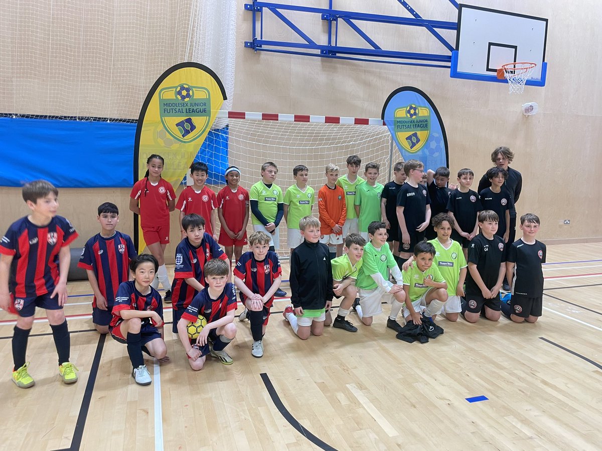 Many thanks to Joe Huxter @MUFC_Futsal Brian Grante @GranteBrian and Thomas @GenesisFutsal for bringing their teams to play in our mini tournament this afternoon. Plenty of endeavour on our part but we know we have to improve technically to be more competitive.
