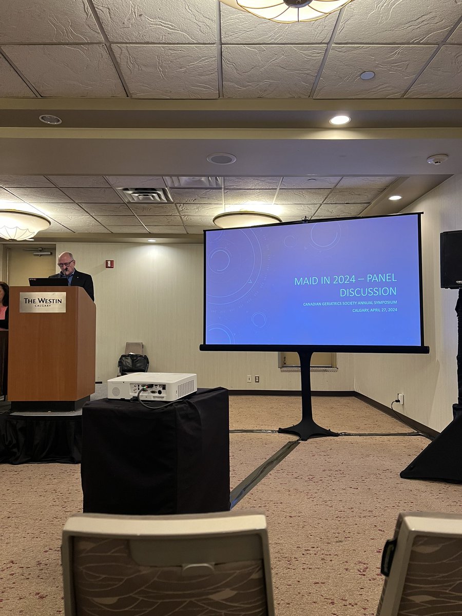 One of the most informative and engaging panels I’ve attended. 

📚 Being able to consider MAiD provides individuals with autonomy over their own health and healthcare decisions. 

#CGS2024 #MAiD