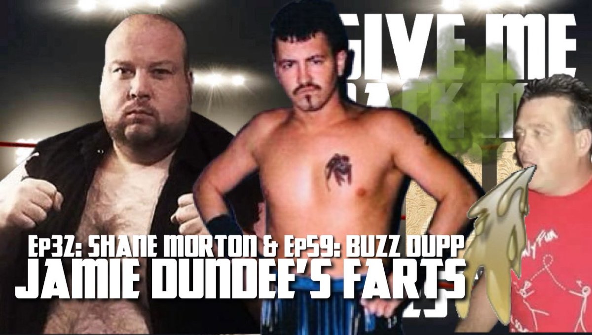 This story is hilarious! Shane Morton and Buzz Dupp discuss a time they had with Jamie Dundee’s fart! 

youtu.be/TRpGQlh88lI?si…

#jamiedundee #wrestlingroadstories 
#prowrestlingpodcasts