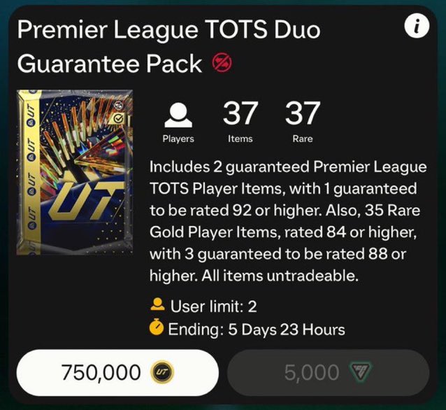 FGZNews's tweet photo. 🚨 Buying 5 people this GUARANTEED DUO PREM TOTS PACK

• RT
• Follow https://t.co/9SeZAVqQxr
• Tag a friend https://t.co/WLbLrwaVIl