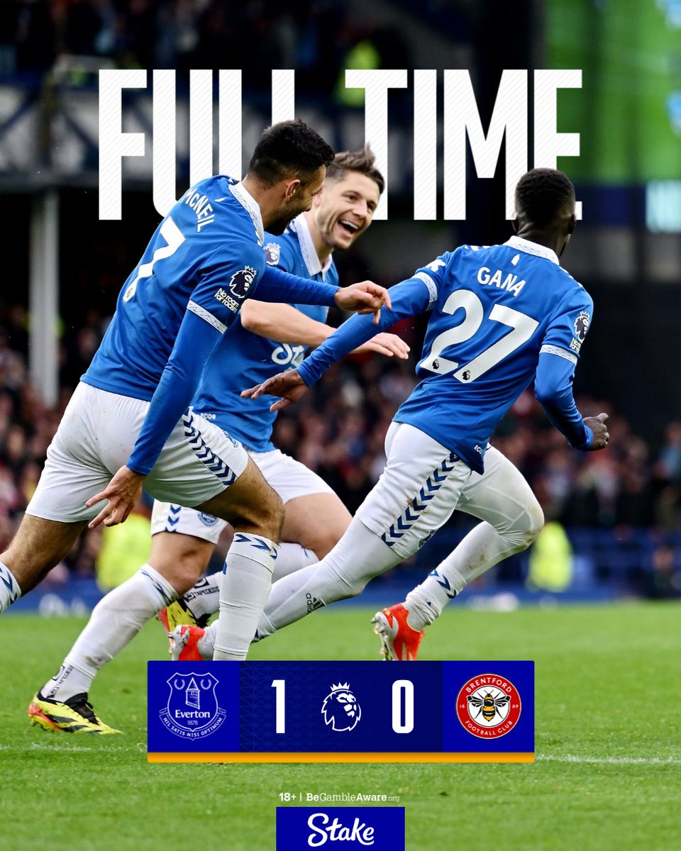 FT. Another three points! UTFT!!!! ✊ 🔵 1-0 🐝 #EVEBRE