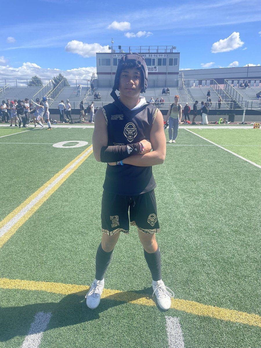 The Future (8th) Pool Play Standouts <a href="/The7on7NW/">7on7 Association</a> The Gem State Shootout⭐️
<a href="/RAREAcademyID/">RARE Academy</a> 
‘28 @Kcockett7 6’1 165 
<a href="/tiptopathlete/">Nate Tuatagaloa</a> 
‘28 RJ Fonoti 5’9 155 WR
#AVERYSTRONG