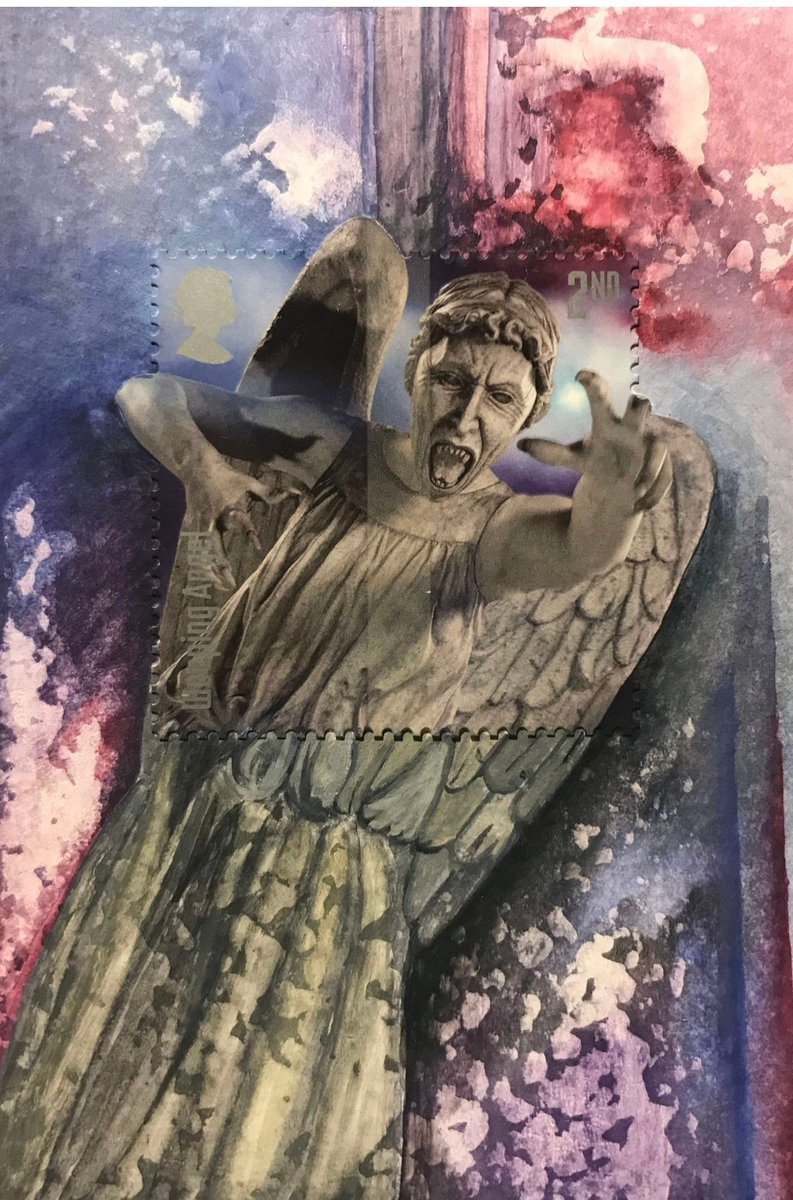 JillingsTonia's tweet photo. These have to be the scariest things...ever?! 
#WeepingAngels #scariest #drwho #statues #scarythings
#aceo #artisttradingcards #aceosize #atc https://t.co/Fy8vIec4We