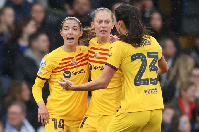 ESTEM A BILBAO. El Barça defenderá el título en Bilbao. Las chicas vuelven a eliminar al Chelsea por segundo año consecutivo para plantarse en la final.