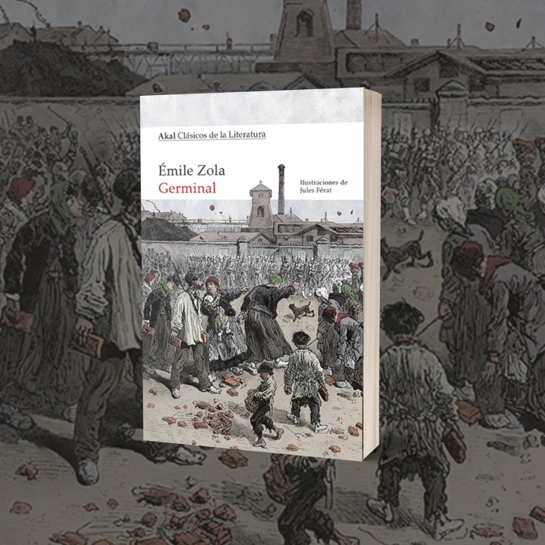 🔻 1 de Mayo🔻 Día del Trabajador🔻 «La Revolución no es cosa de un día, es cosa de generaciones.» 💪Una poderosa denuncia de las condiciones inhumanas de los mineros y una llamada a la acción por la justicia social. ➡️​ todostuslibros.com/libros/germina…