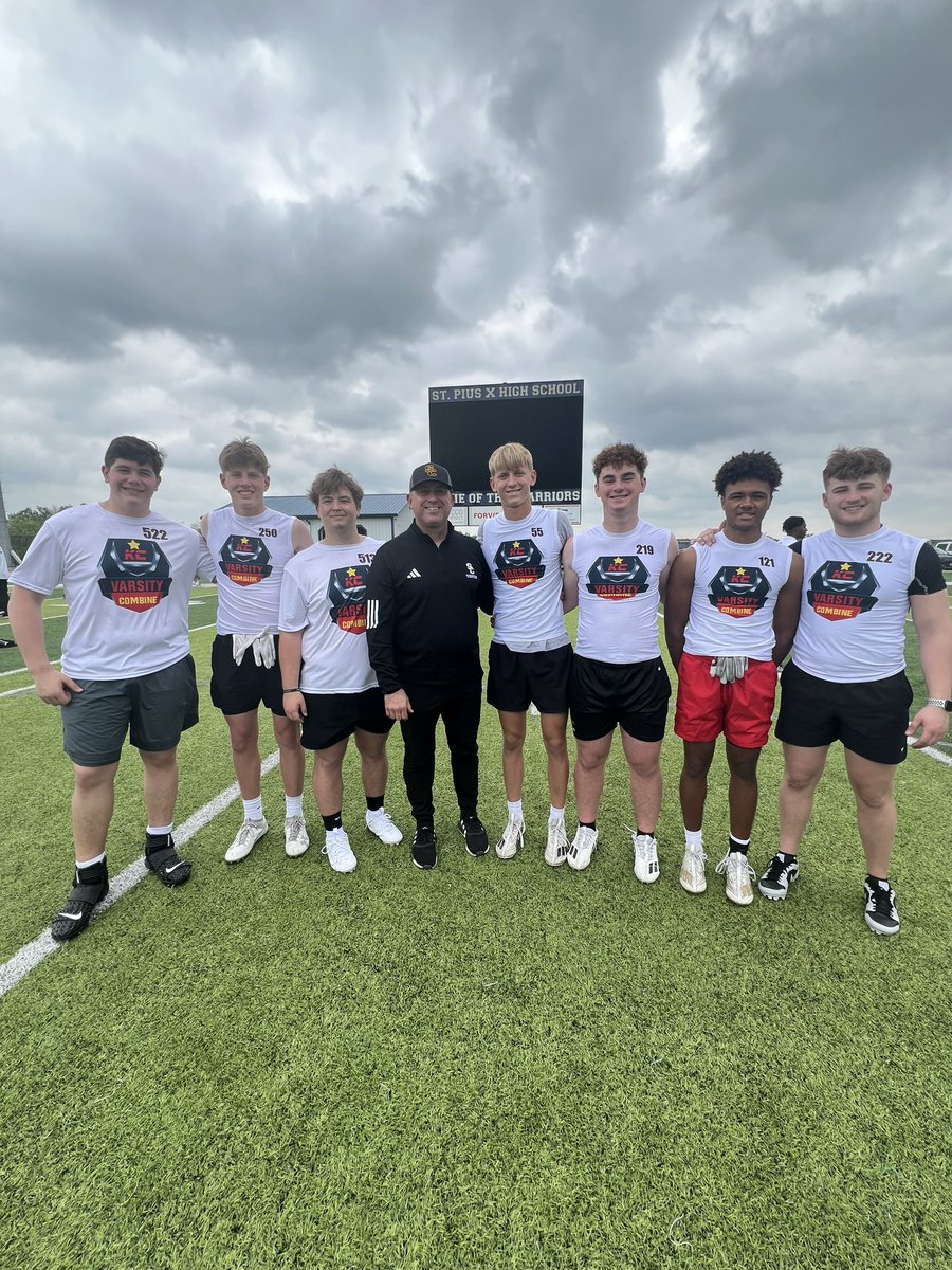 Great day at the <a href="/Varsitycombine1/">KC Varsity Combines</a> thanks for having us! It was great to see our athletes compete and do a great job! #BETTER #NoExcuses