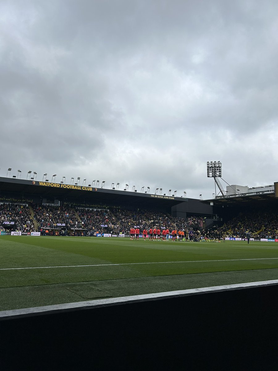 HodgsonPEDept's tweet photo. Our Year 8 and 9 students enjoyed a great game today at Vicarage Road watching Watfords final home game of the season against Sunderland. #London2024 https://t.co/6RjSWvvlve