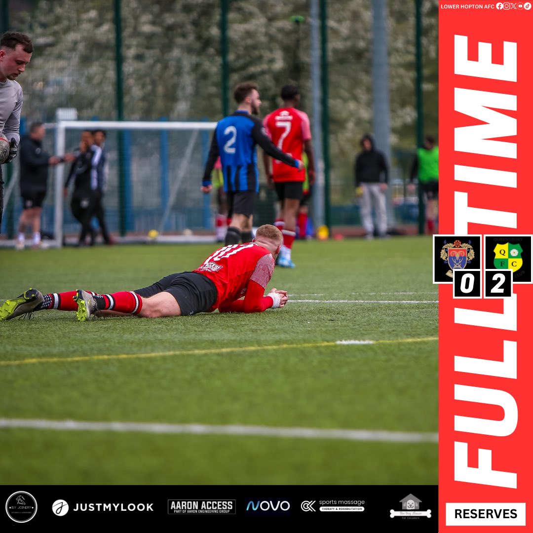 FULL TIME The less said the better firsts - 3-1 loss against Shire reserves - 0-2 loss against Queensbury