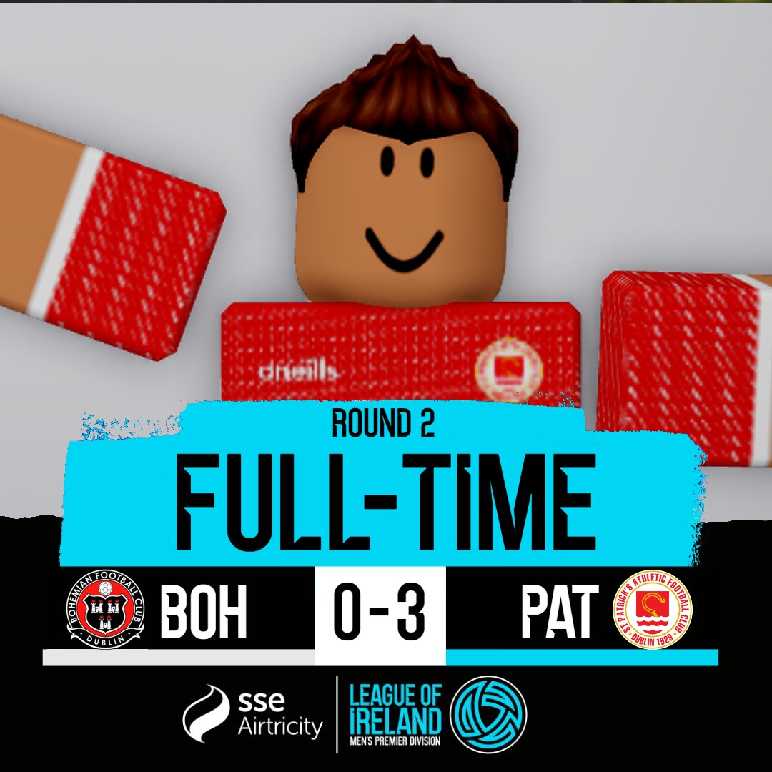 Saint Patrick's Athletic secure a 3-0 win over Bohs!

#RBXLOI - #PD - #BOHPAT