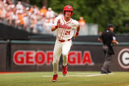 Charlie Condon has tied the Georgia school single-season record for home runs with No. 28 of the year against Texas A&M.....Georgia 9-0 T1