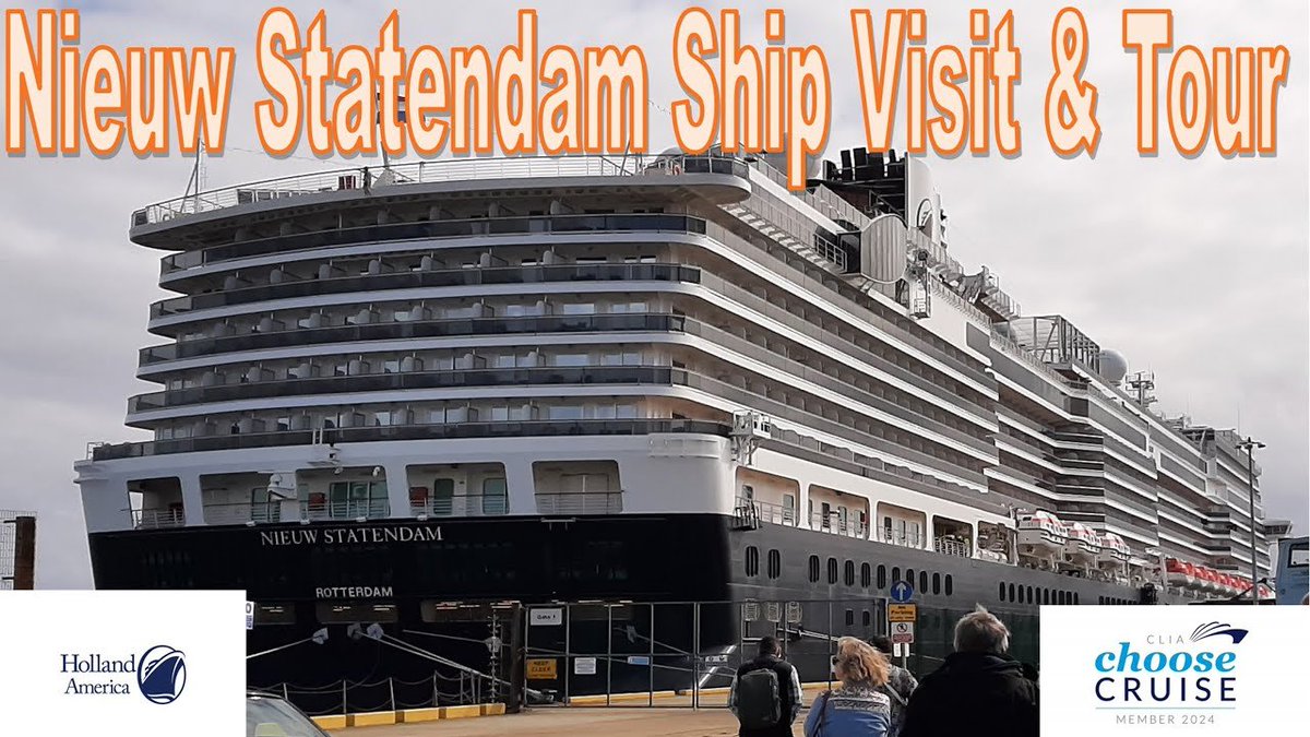 #Ad inviteCheck out out our latest adventure as we visited Nieuw Statendam in Dover. What was she like and did we like her. #cruisevlogger  #cruiselovers #hollandamerica #review #cruise #cruiseaddict