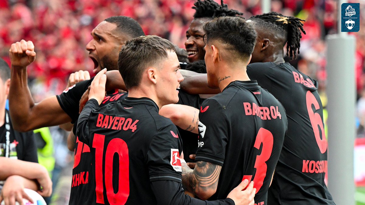 MAIS ILS SONT FOUUUUUUUSSS !!!!! ILS SONT IMBATTABLES !!!!!

Le Bayer Leverkusen était mené 2-0 après 57 minutes de jeu mais en 30 minutes ils ont tout retourné !!! A LA DERNIERE SECONDE !!! 2-2 !

QUELLE ÉQUIPE, C’EST DINGUE !!!!