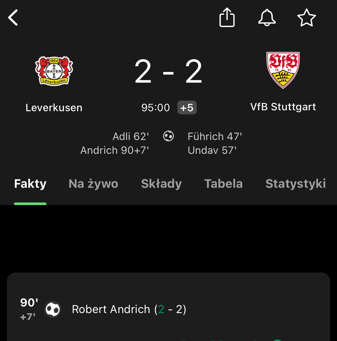 Leverkusen już nigdy nie przegra