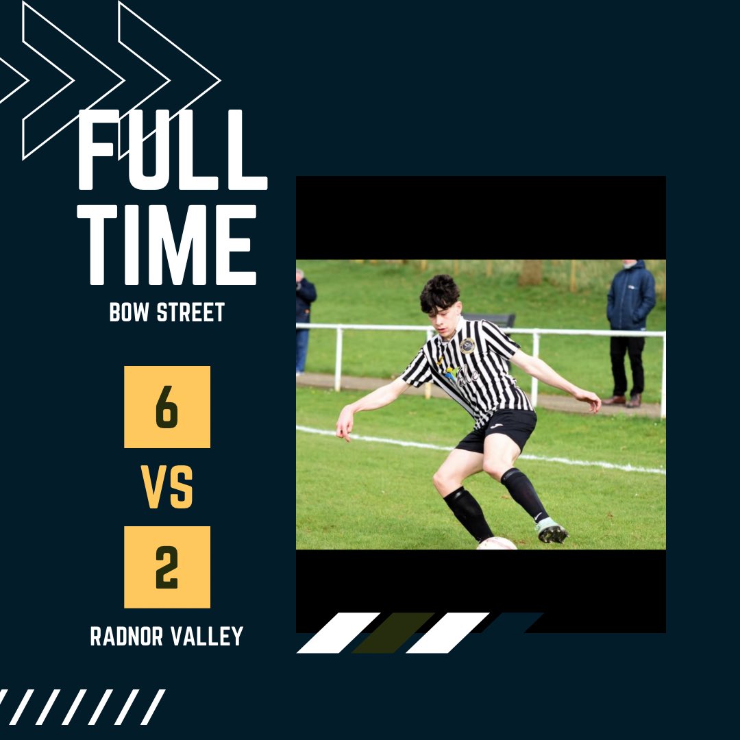 The Magpies got back to winning ways with a good win against <a href="/radnorvalleyfc/">Radnor Valley FC 🏴󠁧󠁢󠁷󠁬󠁳󠁿</a>. The win keeps us in contention for a second place finish. We wish our opponents all the best for the rest of the season. 
⚽️⚽️⚽️<a href="/CaioCarruthers/">Caio Carruthers</a> 
⚽️⚽️<a href="/EwartSion/">Siôn Ewart</a> 
⚽️<a href="/DafCarruthers/">Daf Carruthers</a>