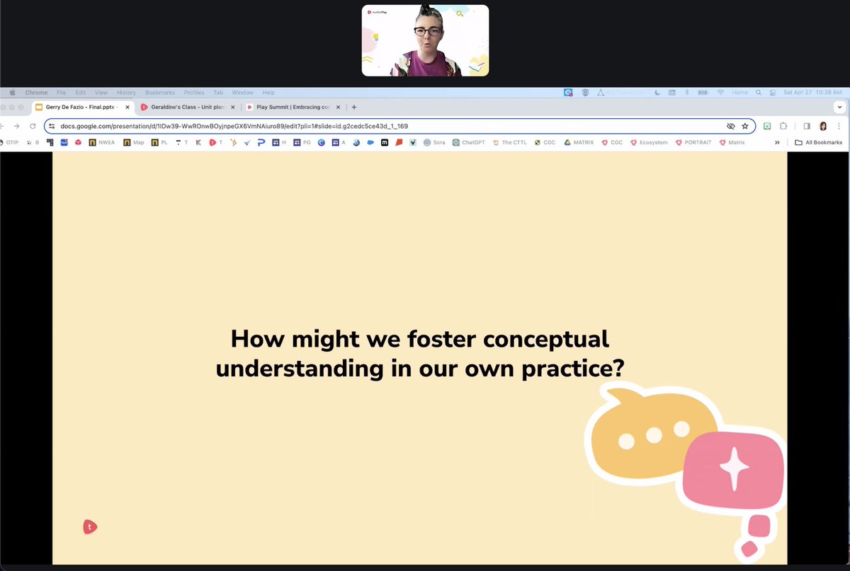 baskinha's tweet photo. Grateful for the insightful sessions and all the learning. Ron's presentation about being a patient listener really made me reflect on what kind of teacher and parent I am. Great thanks to @toddle_edu for organizing an awesome online summit #EYPlayParty https://t.co/8t7wtGYogy