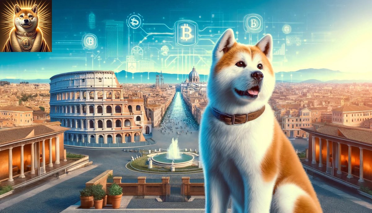 Hachiko Crypto in Rome.

Hachiko Crypto: Pioneering Culture in Rome.

#HachikoCrypto #CryptoCulture #RomeAdventures #DigitalPioneer #BlockchainBeauty #CryptoInRome #TravelWithCrypto #HachikoInRome #TechTakesRome #CryptocurrencyWorld #Crypto