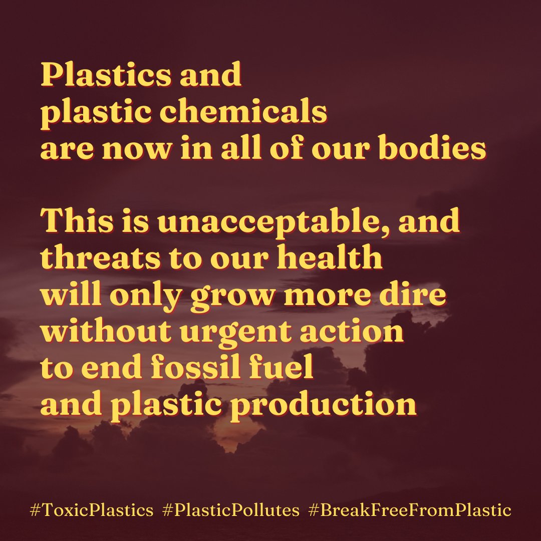 Plastic production is a human rights violation! Children and adults near petrochemical facilities are at more risk for serious health conditions from #ToxicPlastics like asthma, cancers, heart disease, fertility and reproductive problems, and more. 
#PlasticPollutes #INC4