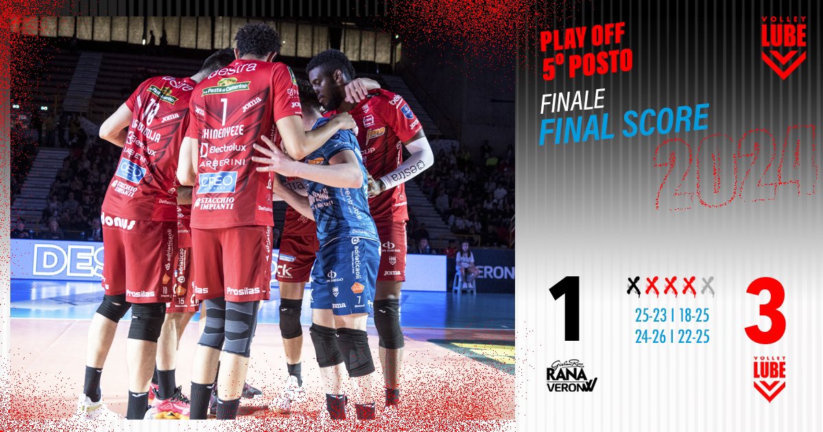 FINAL SCORE‼️

#esserelube #civitanovamarche #volleyball #cucinelube #creokitchens #superlega #credembanca