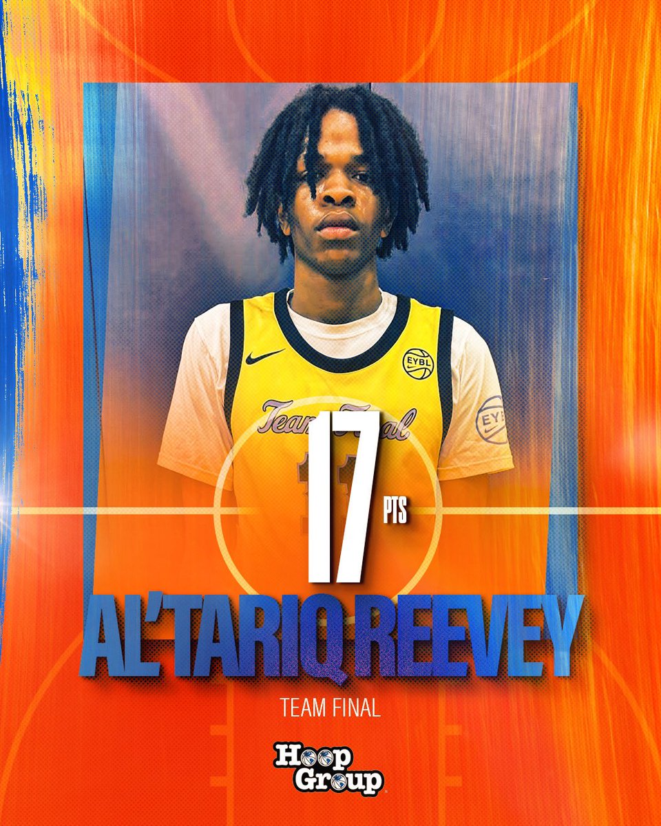 Al’Taruq Reevey leading the way for Team Final 😤🔥 @AlTariqReevey @TeamFinalEYBL