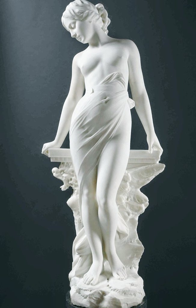 'Psyche' by E. #Fiaschi (1868-1941) #marble #fineart