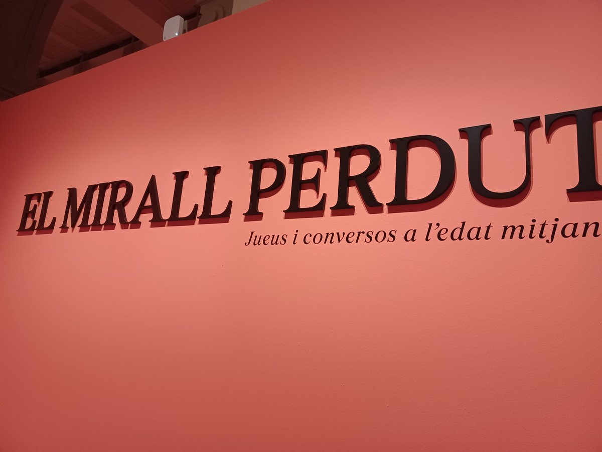 Molt recomanable exposició 'El mirall perdut' al MNAC seguint el consell de @SBenaiges