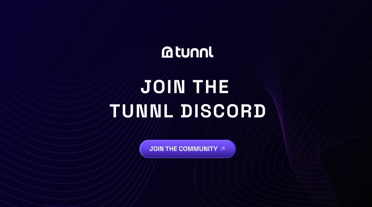 Have you joined the Tunnl community yet?! Link in bio 🚀