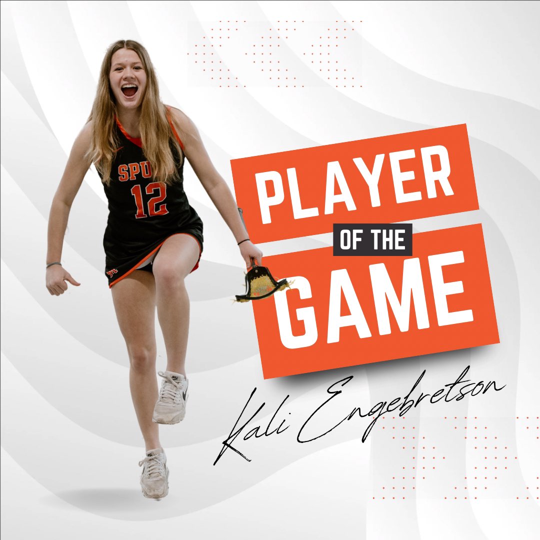 Our second player of the game today against St. Cloud Kali Engebretson #apointtoprove