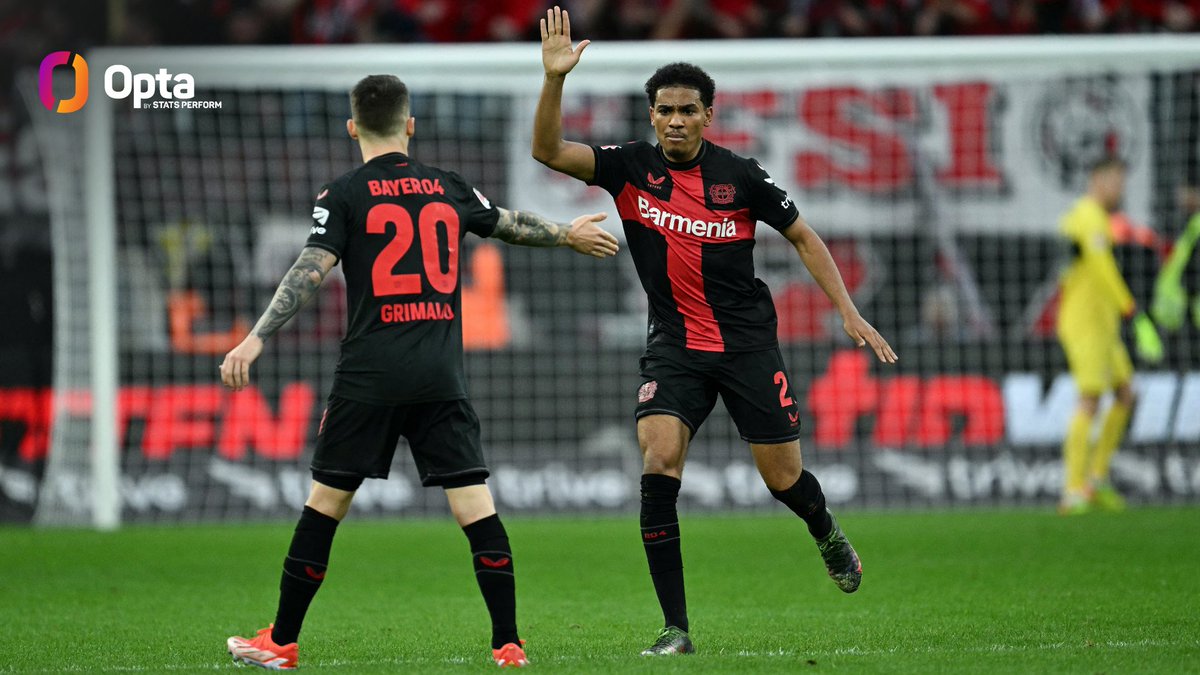 13 – Leverkusens Álex Grimaldo gelang sein 13. Assist in dieser Bundesliga-Saison – neuer Vereinsrekord seit det. Datenerfassung 2004/05. Lieferdienst.