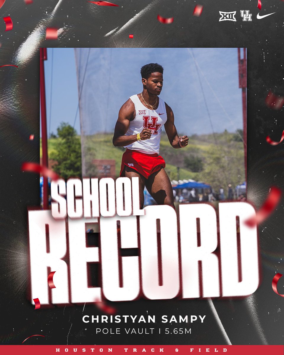 Champ ✅ Personal Best ✅ No. 4 in the Nation ✅ School Record ✅ #HTownSpeedCity