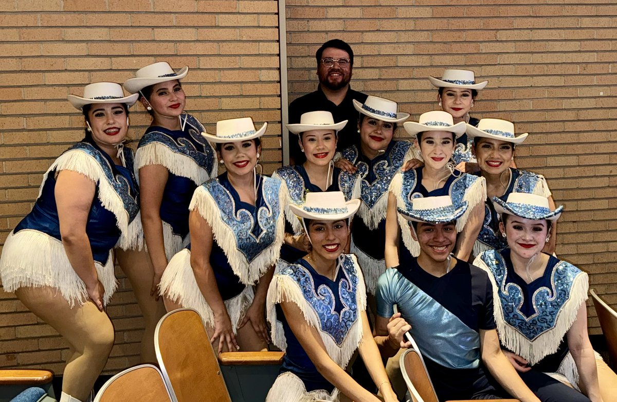 Just want to give a special s/o to the @Rayburn_TexAnns!!! Y’all put on such a great show!! Been blessed to have been able to teach such great students!! Cheers! 🕺💃