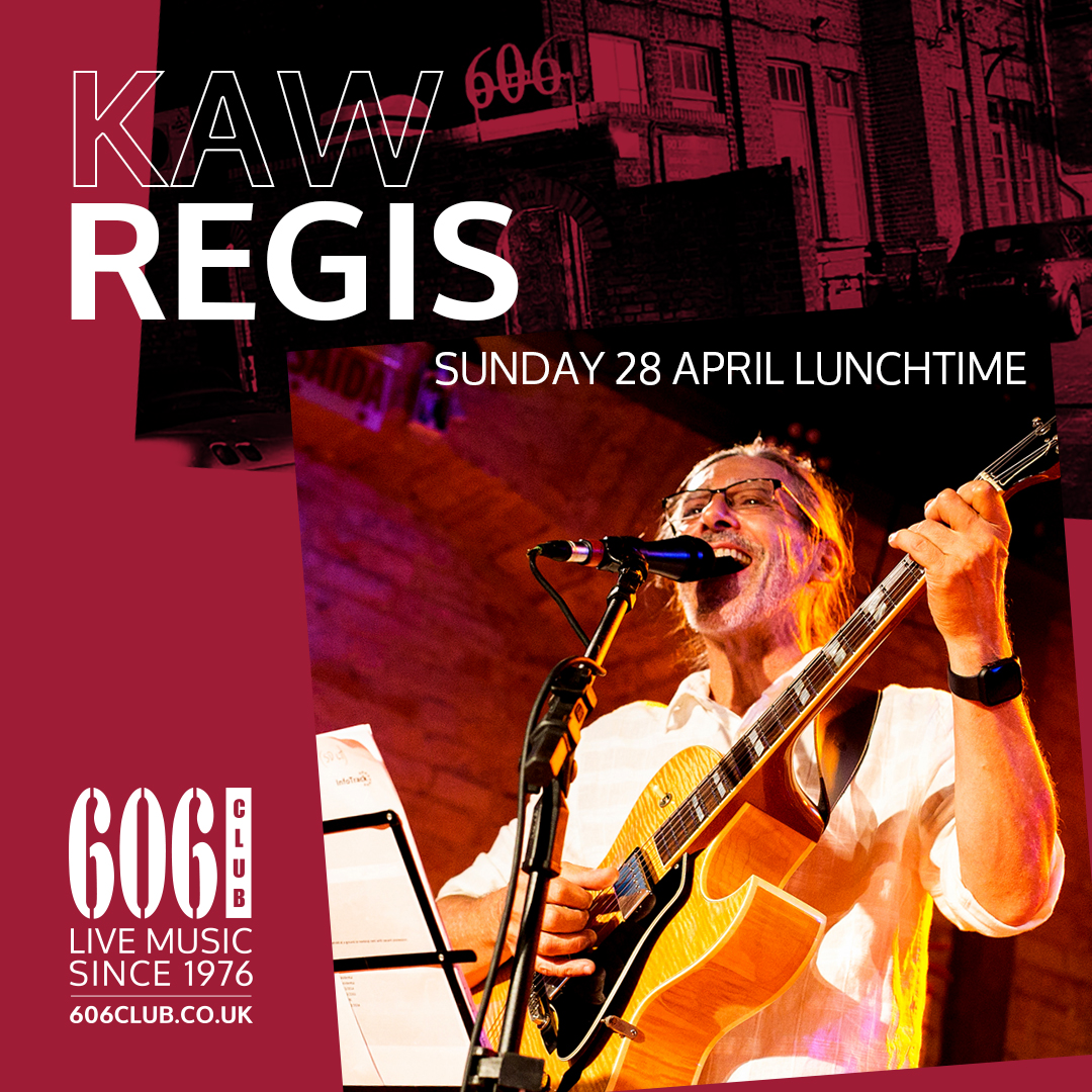 #Sunday #lunch: #brazilian #jazz & #bossa with #singer, #guitarist & #songwriter Kaw Regis & his quartet. A memorable afternoon of unique interpretations! Find out more & book: 606club.co.uk/food/sunday-lu… #jazzclub #london