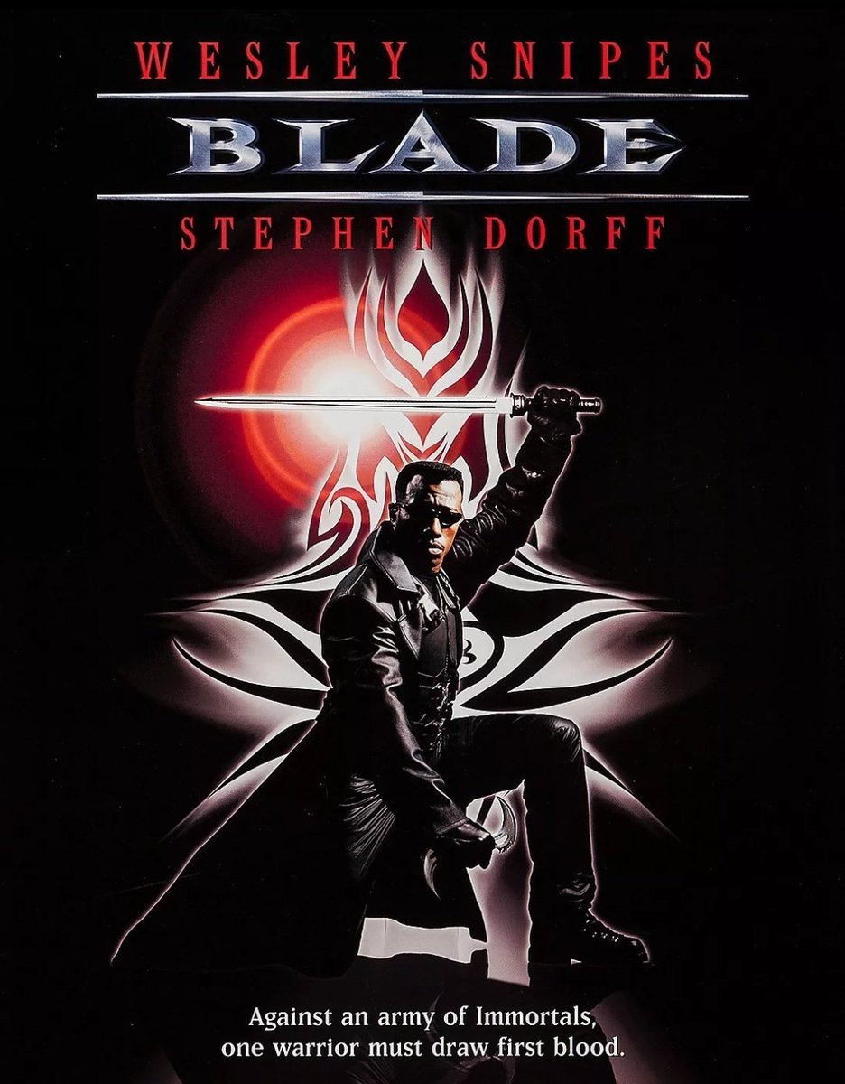 #NowWatching Blade (1998) #SavePhysicalMedia #FilmBuff #MovieBuff #Movies