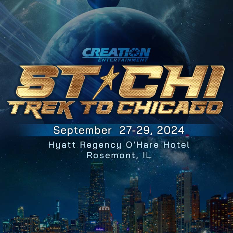 We are warping next to Rosemont, IL for the ST:CHI: Trek to Chicago Convention, held Sept. 27-29, 2024 at the Hyatt Regency O'Hare Hotel! Guests include Jeri Ryan, Anthony Rapp, Michelle Hurd & many more! Gold Weekend Admission packages are available: bit.ly/TrekChicago