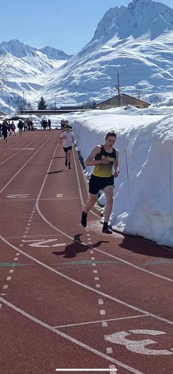 High school track season has started in Alaska. Photo by Kevin Hall.