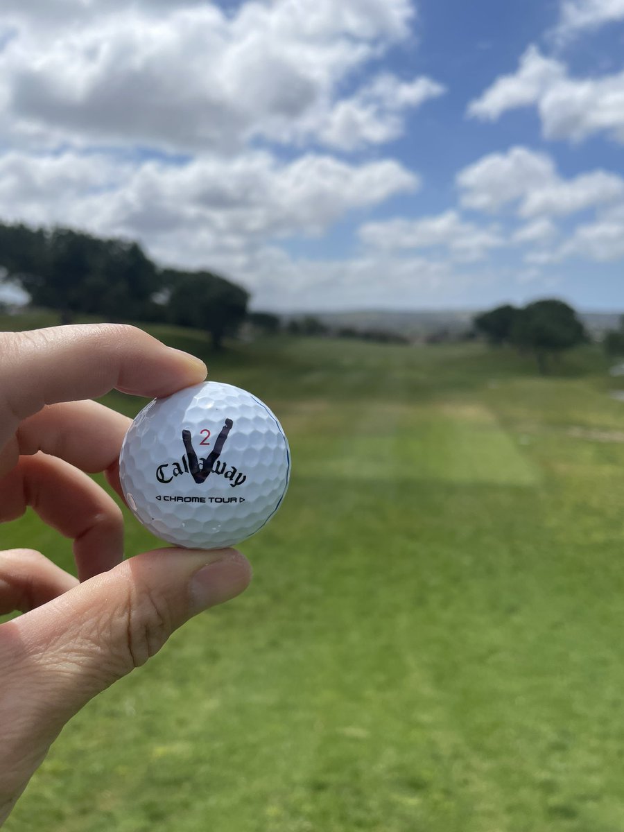 vgolfman's tweet photo. Sending us off the back… Let’s go low! Or manage expectations. 😉⛳️ #newgoldstandard https://t.co/d2uaIQ3Pzv