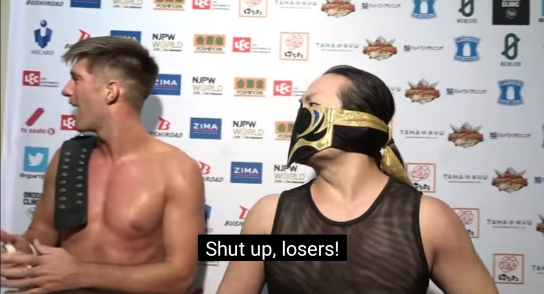 NJPW is the goat for great captions.

A thread:
