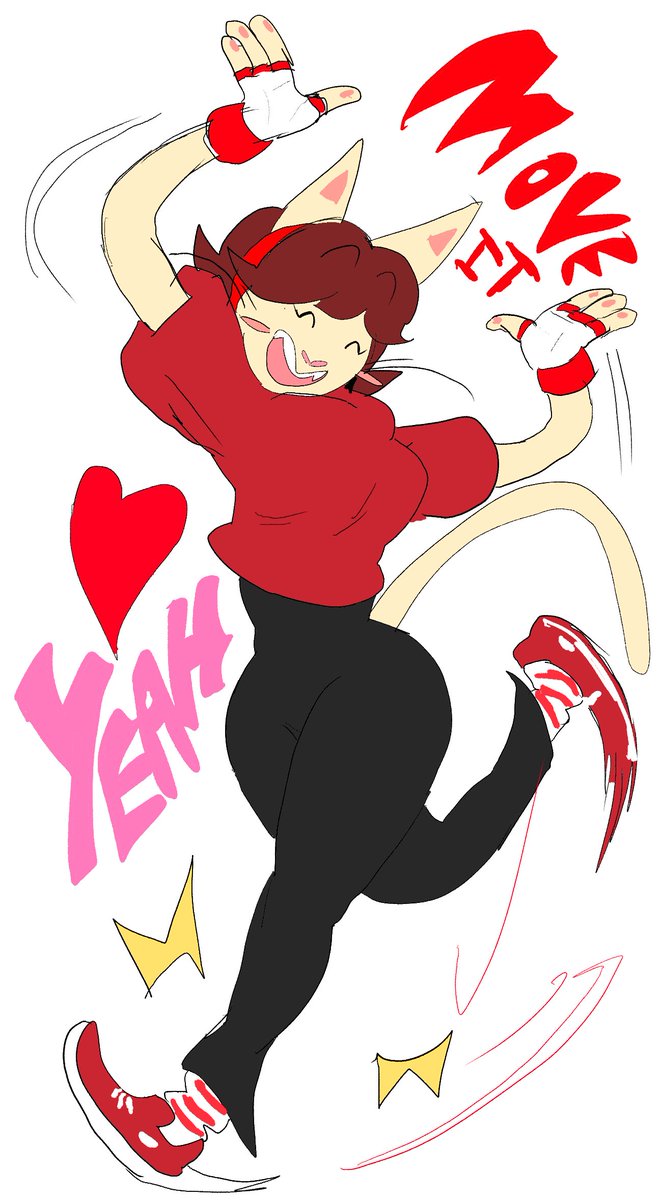 the dancing grooving cat
